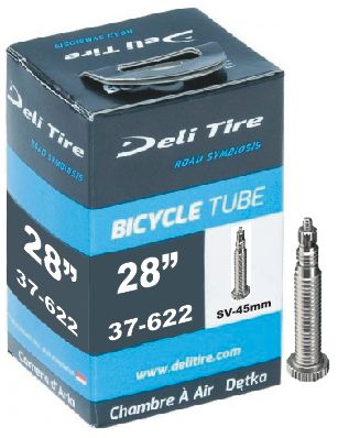 Deli Tire Inner Tube SV17 28 palců 37 42-622 28x1 5 8x1 3 8 SV 40 mm