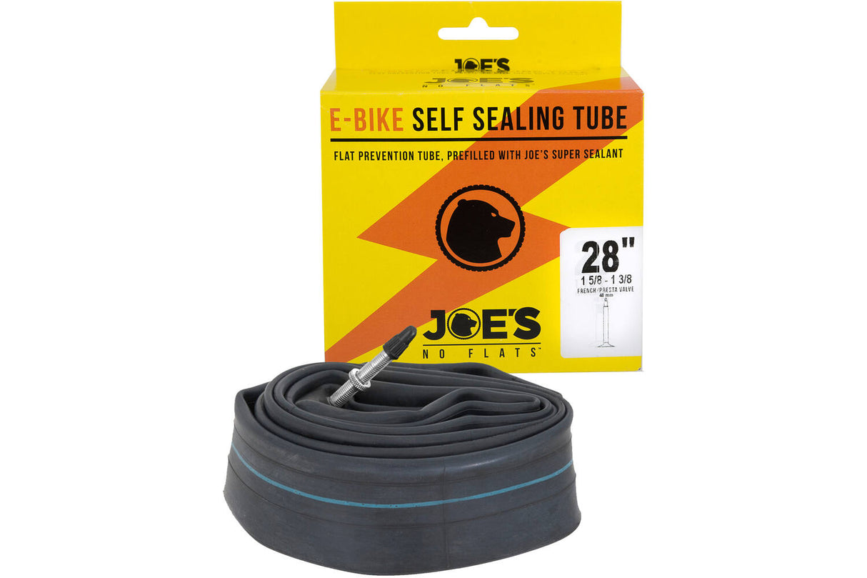 Joe's no flats Binnenband self sealing tube fv 48mm 28x1 5 8-1 3 8 e-bike