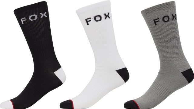 Fox head fox crew socks 3-pack