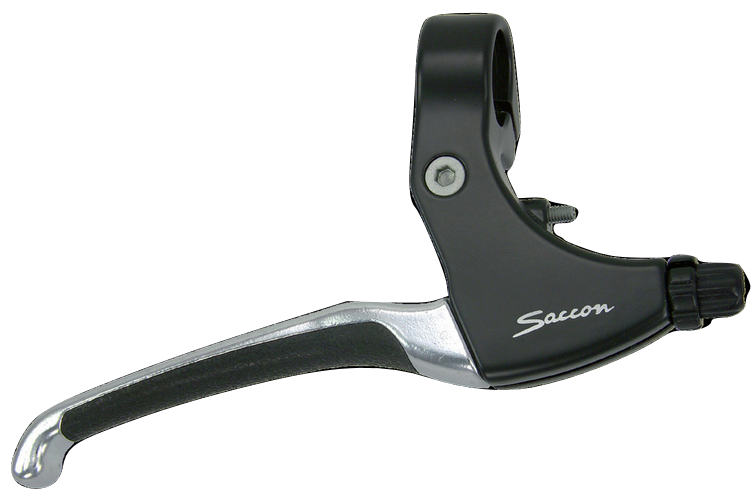 Saccon brake lever set roller brake aluminum black silver