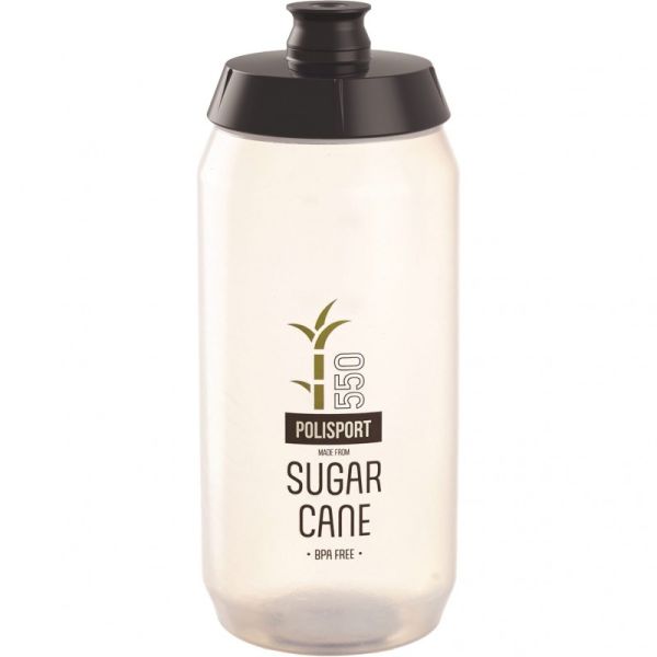 Polisport Water Bottle R550 Sugar Cane 550ml transparent
