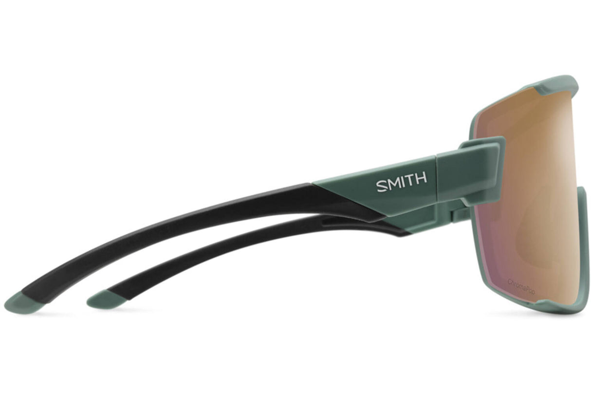 Smith Wildcat Glasses Matte Alpine Green Chrose Gold Mir