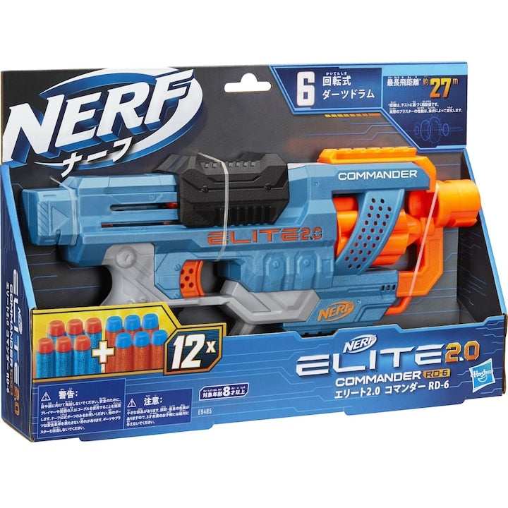 Hasbro Nerf 2.0 Commander RD-6 con 12 frecce