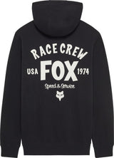 Fox head slogan fleece sweater