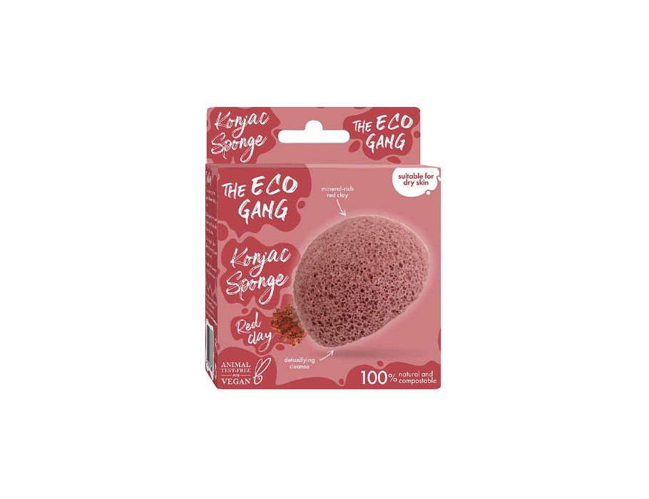 The Eco Gang Konjac Sponge Red Clay