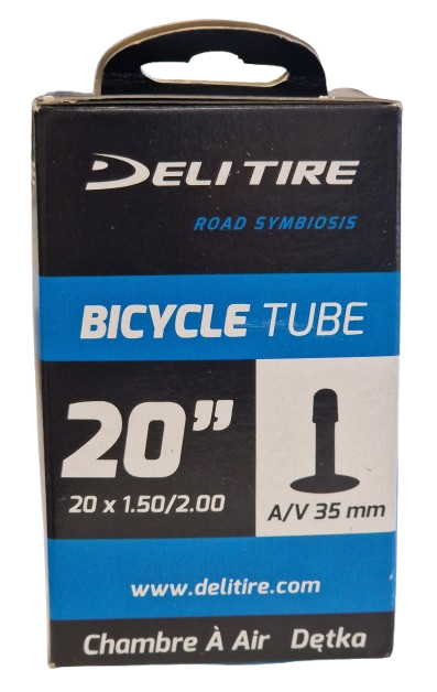 Deli Tire interno tubo AV7 20 pollici 35 mm 20x1,50 2,00 40 54-406