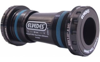 Arbre de joueur Elvedes Hollowtech Shimano Race 24 mm noir