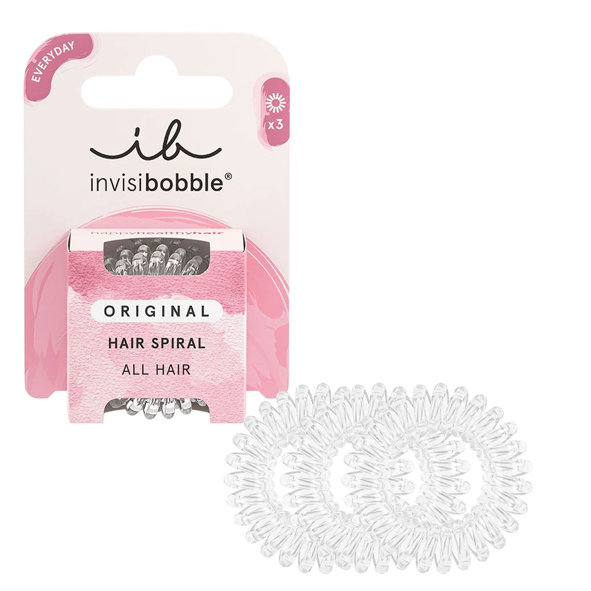 Invisibobble original glaskloer 3 Stéck