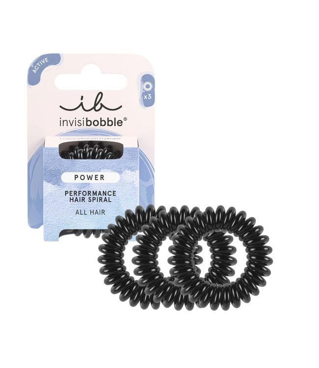 Invisibobble power true black 3 pieces