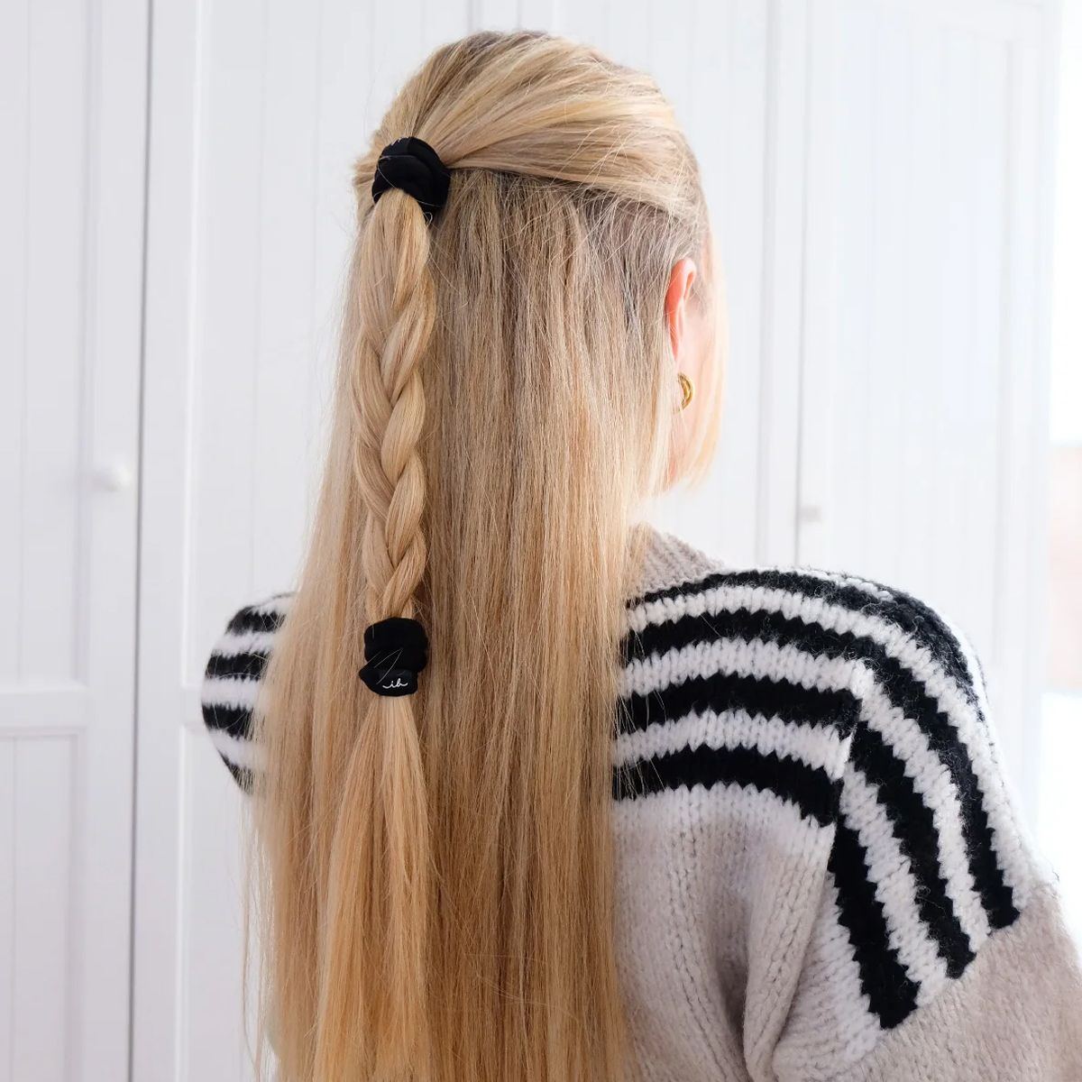 Invisibobble hair tie black 5pcs.