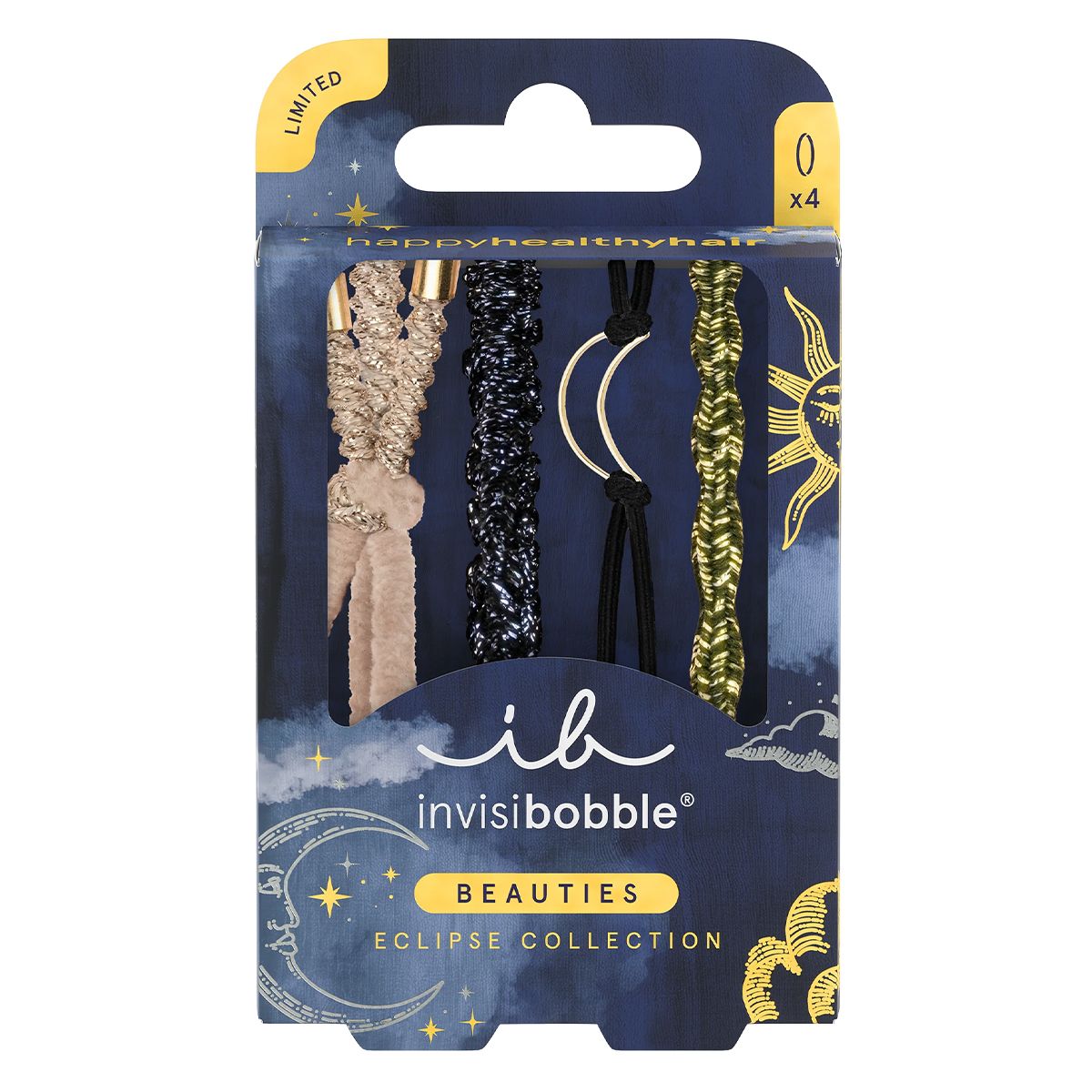 Invisibobble skönheter eclipse shadowshine 4st.