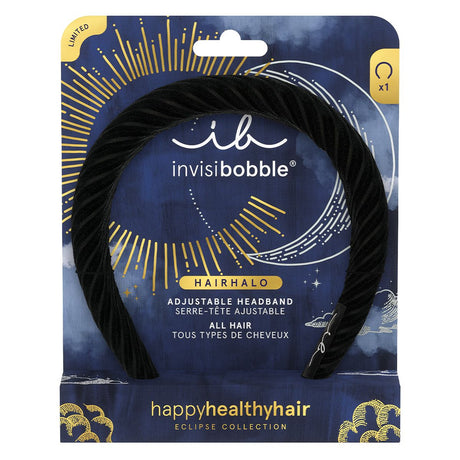 Invisibobble hairhalo eclipse midnatt ring