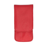 Erbe solingen 3-piece manicure case with press stud closure red (erbe9014)