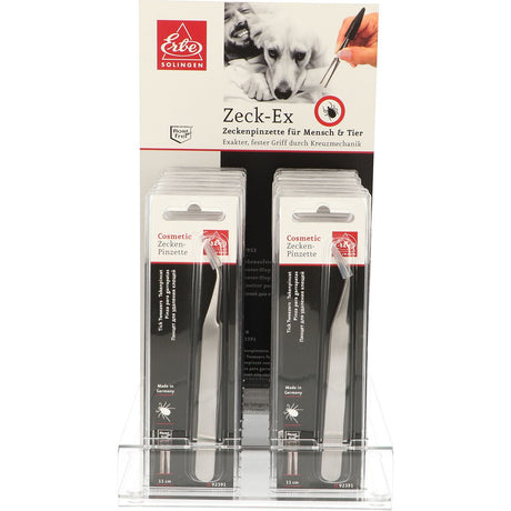 Erbe solingen tweezers display (erbe2955c)