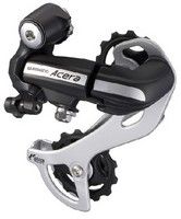 Shimano Acera RD-M360 SGS 7 8 Velocidad Negro