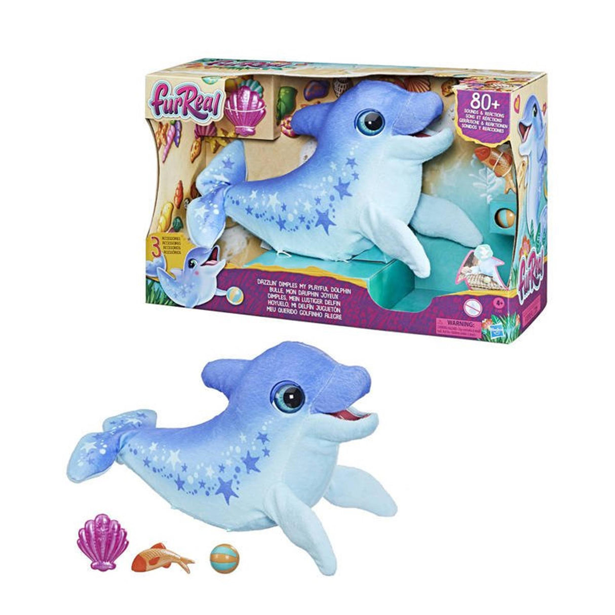 Hasbro furreal dazzlin dolíčky mého hravého delfína