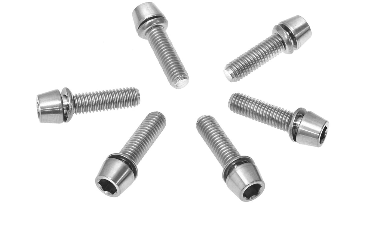 Ritchey Stem WCS 4-AXIS Replacement bolts Steel 6 pieces