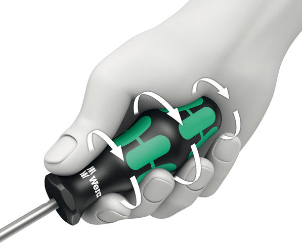 Wera 816 RA screwdriver with ratchet function