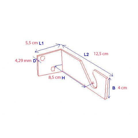 Falcon Eyes Beugel FA-013 til B-hjul