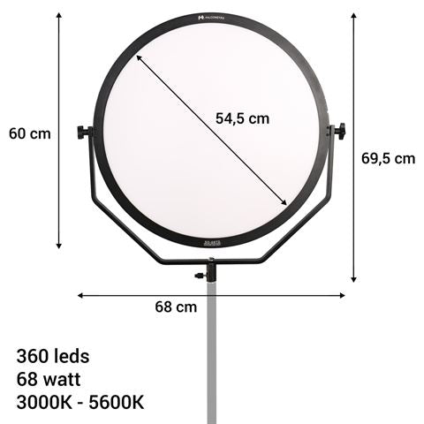 Falcon Eyes Bi-Color LED-lampen Sophiez So-68td på 230V