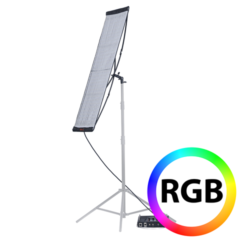 Falcon øyne fleksibel RGB LED-panel RX-836-K1 112x46,5 cm