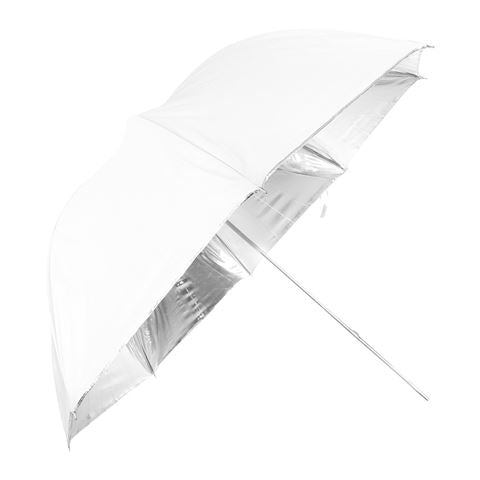 Falcon Eyes Flitsparaplu UR-48S Silver blanc 122 cm