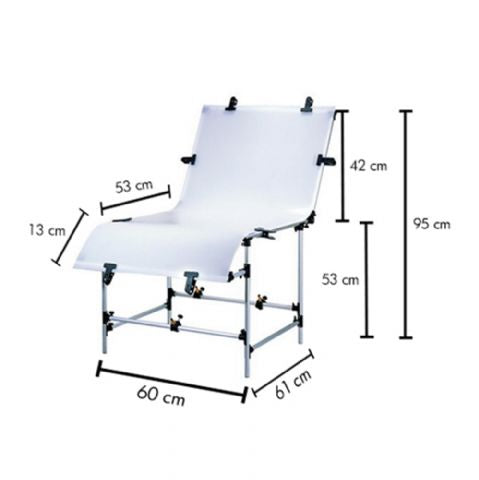 Tavolo di registrazione Falcon Eyes ST-0613T 60x130