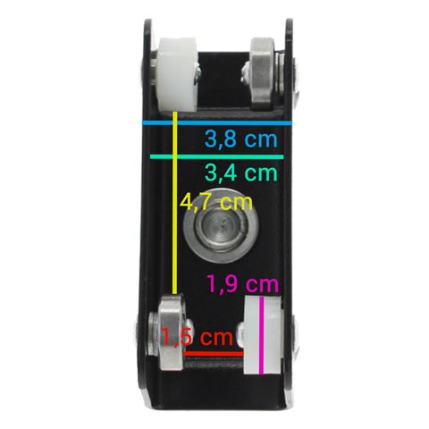 Falcon Eyes Rail Geleider 3314C voor B-3030C