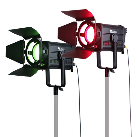 Falcon Eyes RGB LED Fresnel Spot Dimbaar DM4 400W