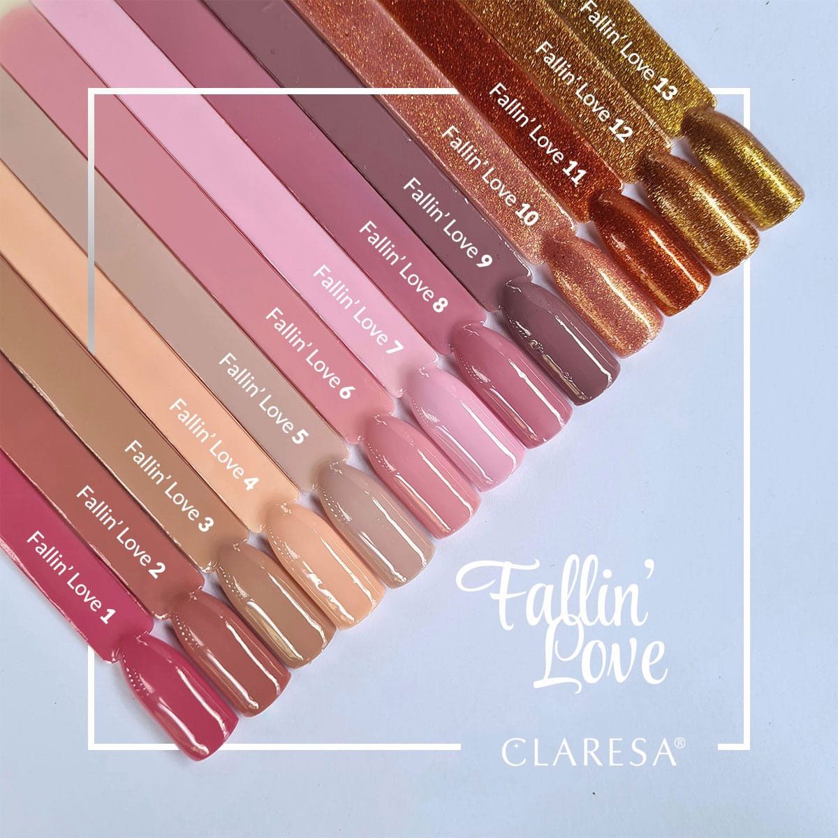 Claresa UV LED Gel Polish 5ml Fallin' Love 5