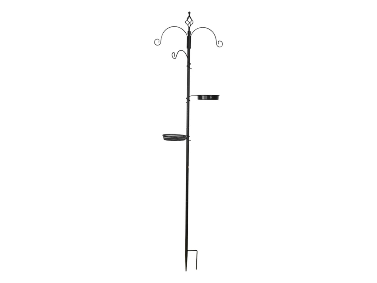 Esschert design fôringsstasjon metall h200cm