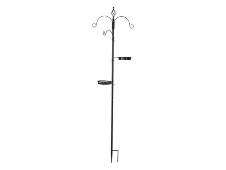 Esschert Design Futterstation aus Metall, Höhe 200 cm