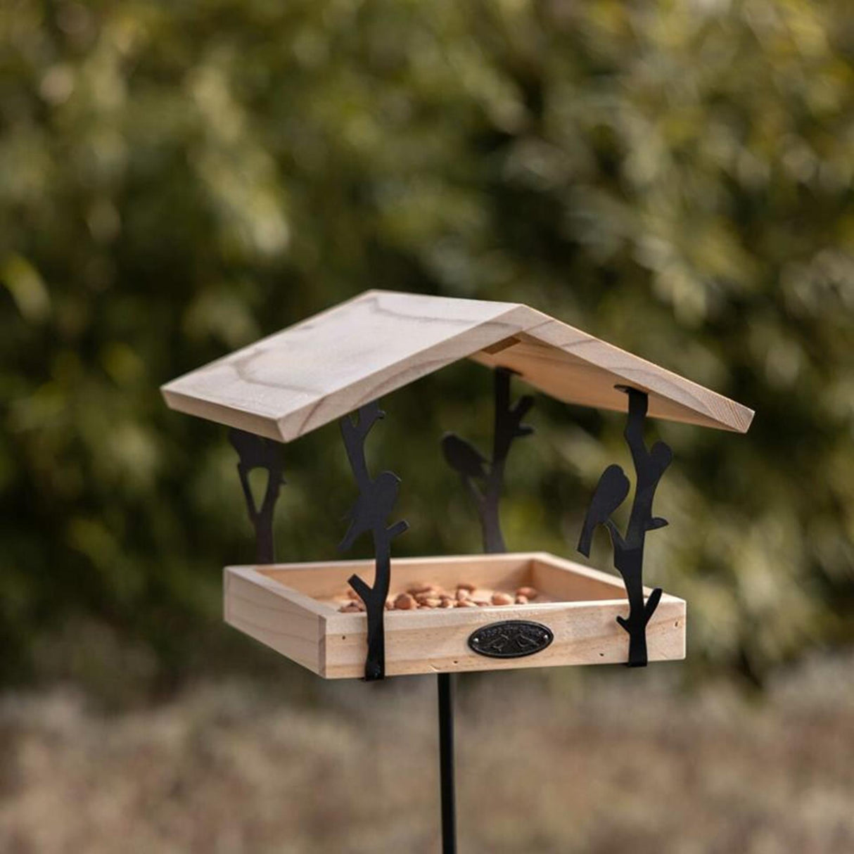 Esschert design Esschert chiffchaff feeding table on pin
