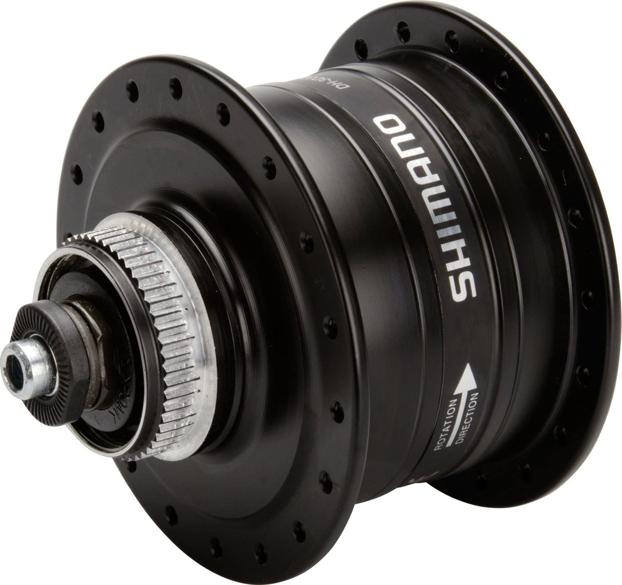 Shimano DH-3D37-QR Hub Dynamo 32G Disque de défaillance 6V 3 watt noir