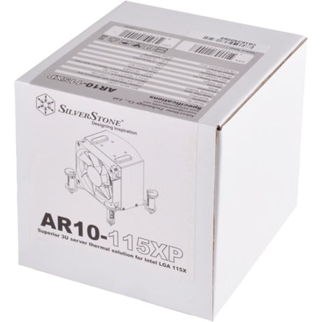 Silverstone AR10-115XP CPU-kylare (silver, argon-serien)