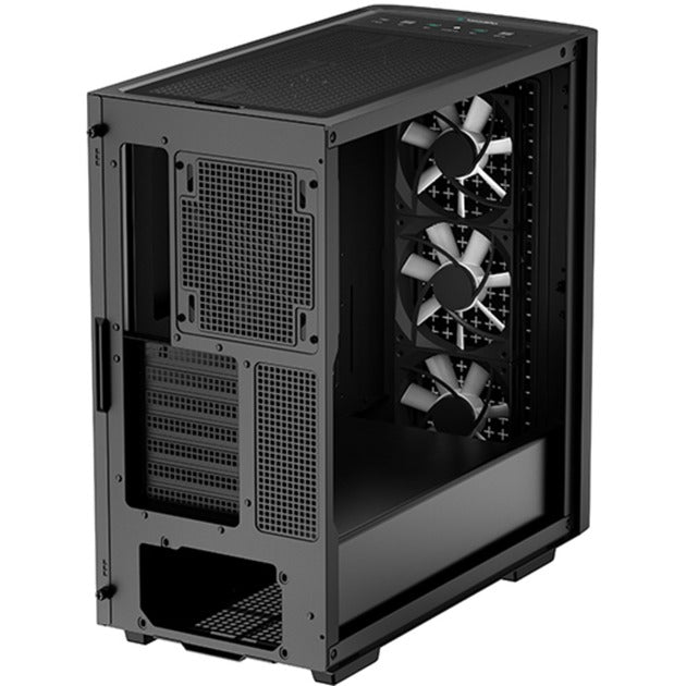 Deepcool CK560 Mid-Tower Case (Black | 2x USB-A | 1x USB-C | RGB | Tempered Glass)
