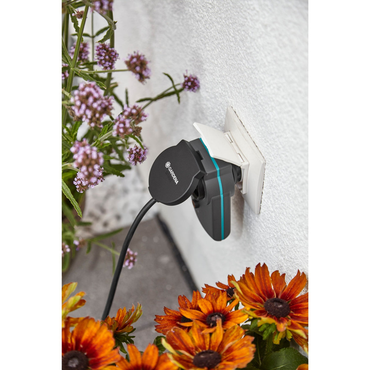 Gardena smart power adapter set socket (black, 19096-20, 3 pieces)