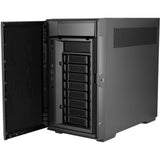 Silverstone cs382 mini tower behuizing (zwart | 2x usb-a | 1x usb-c)
