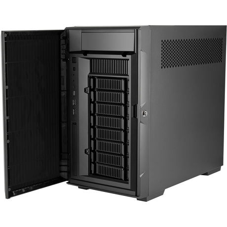 Mini věžový kryt Silverstone CS382 (černý | 2x USB-A | 1x USB-C)