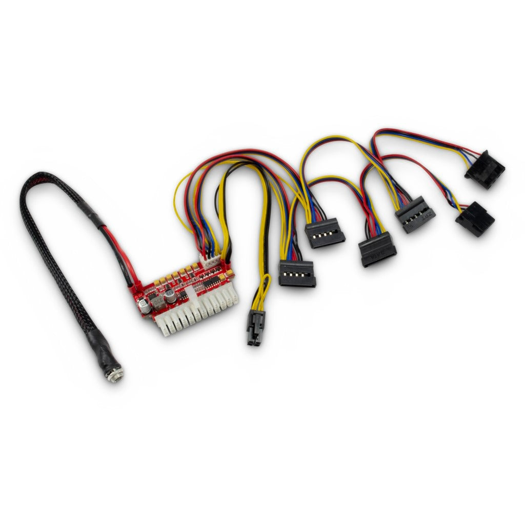 Inter-tech mini-ITX PSU 200W NAS DC DC adapter (without power supply, supports power supplies up to 200W)