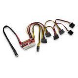 Inter-tech mini-ITX PSU 200W NAS DC DC adapter (without power supply, supports power supplies up to 200W)