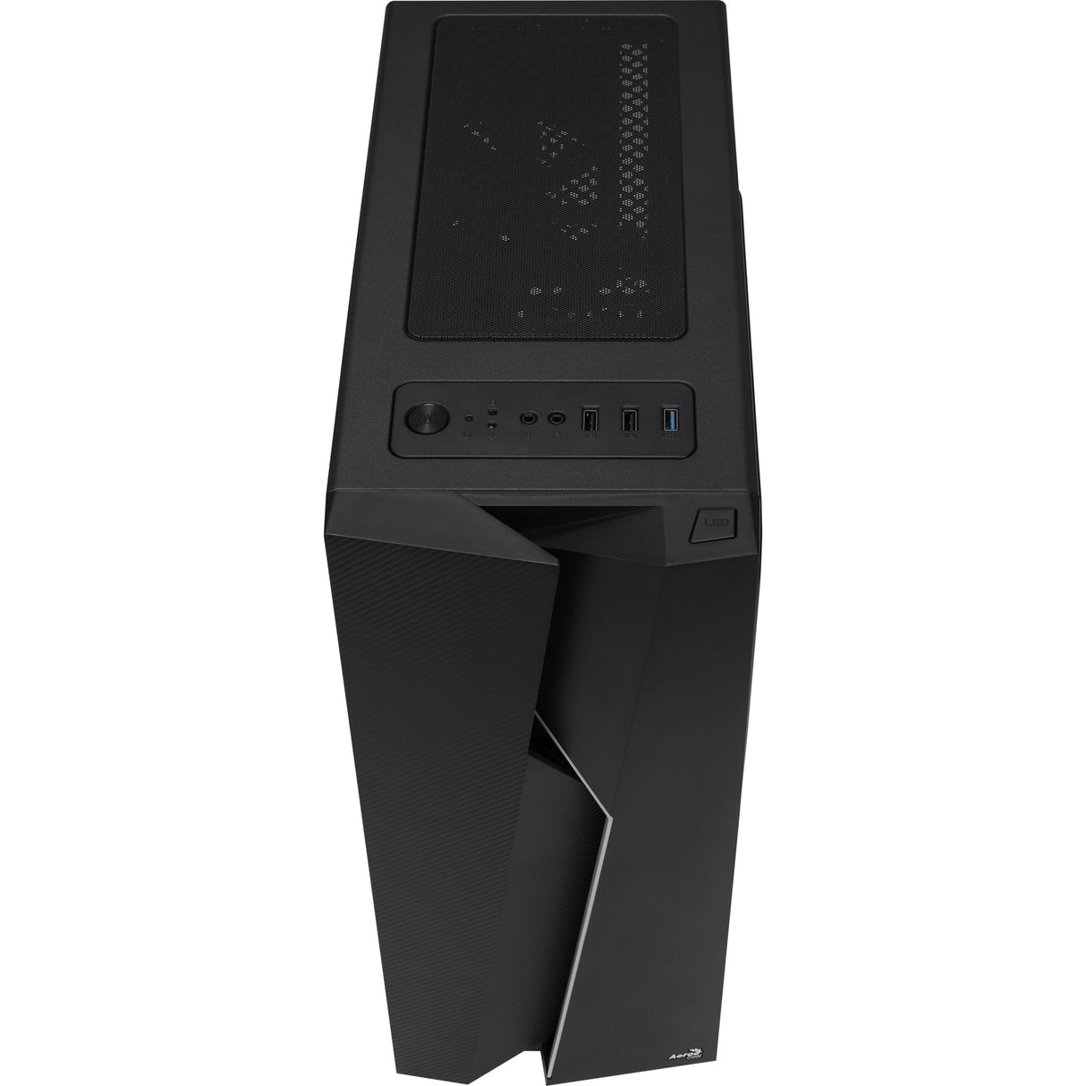Aerocool Bolt Midi Tower Case (Black | 3x USB-A | RGB | Window)