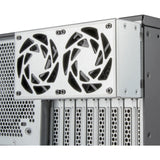Silverstone RM52 serverio korpusas (juodas | 2x USB-A | 1x USB-C)