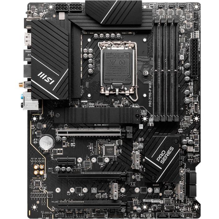 Msi pro z790-p wifi socket 1700 motherboard (black, raid, 2.5 gb-lan, wi-fi 6e, bt, sound, atx)