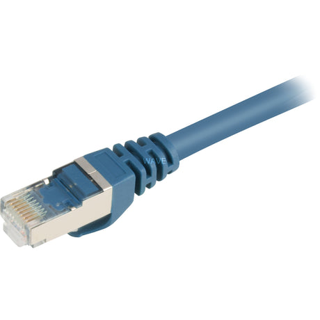 Cabo de rede Sharkoon SFTP, RJ-45 com Cat.6 (azul, 0,25 metros)