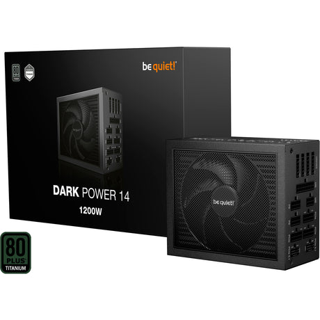 Be quiet! dark power 14 modular 1200 watt power supply (black, 2x 12v-2x6, 4x pcie)