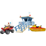Bruder bworld lifeguard station play figure (62780)
