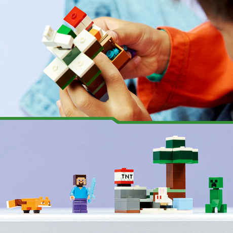 Lego minecraft 21583 steves taiga eventyr