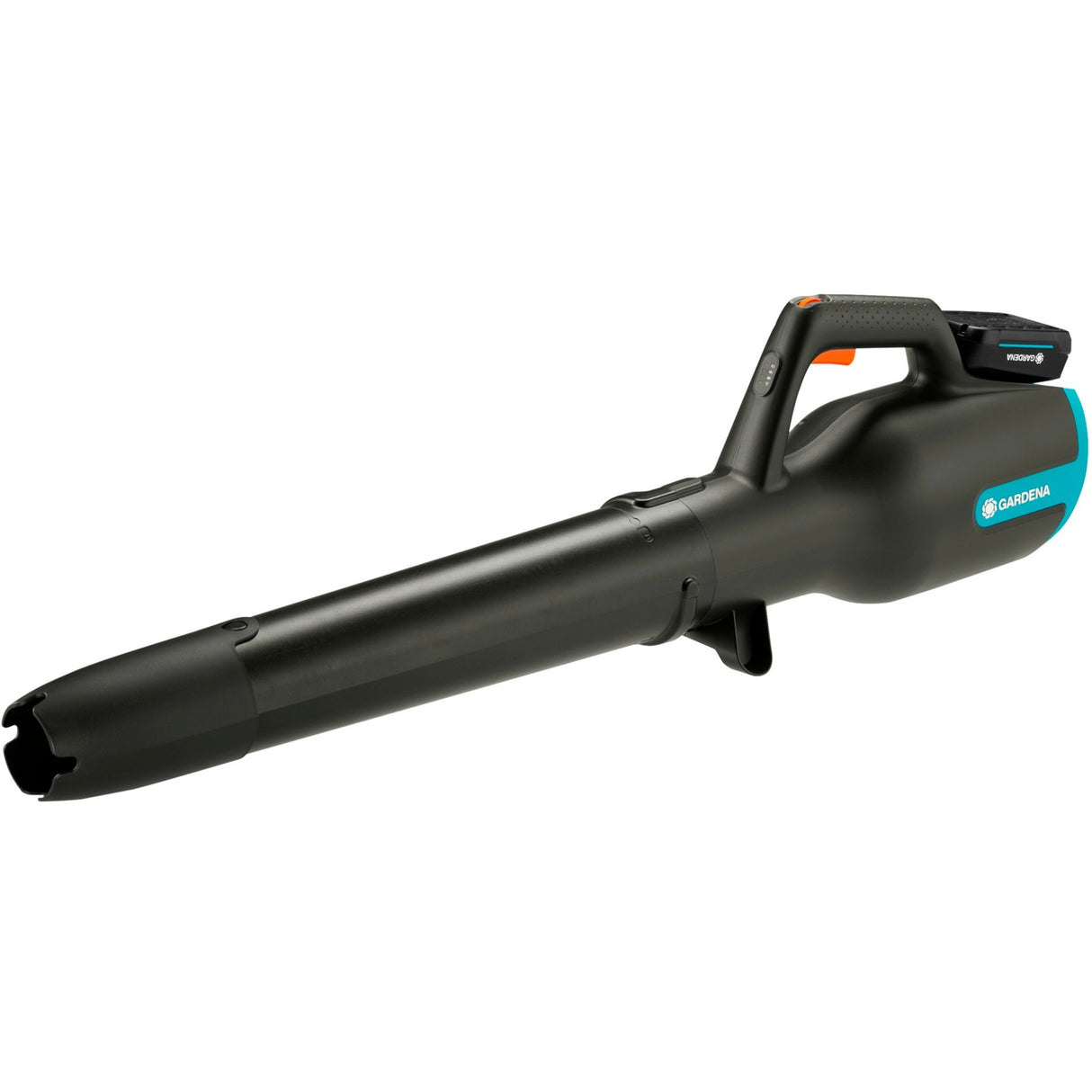 Gardena Cordless Leaf Blower PowerJet 18V P4A Set (Grey Turquoise, 14890-20, Battery Included)