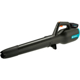 Gardena Cordless Leaf Blower PowerJet 18V P4A Set (Grey Turquoise, 14890-20, Battery Included)